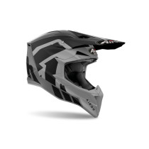 Casque cross Airoh Wraaap Reloaded - Gris anthracite Mat 2