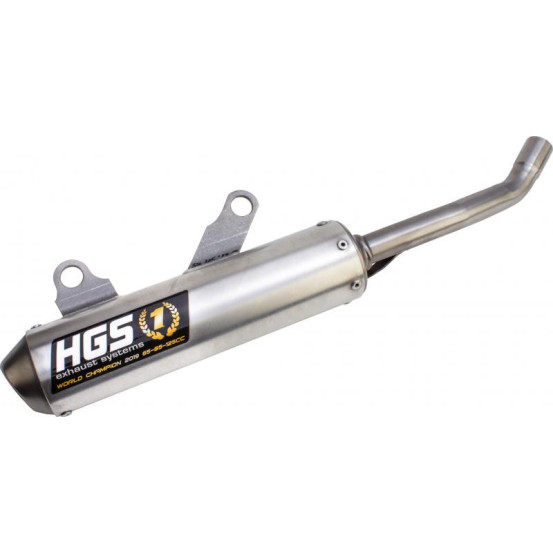 Silencieux alu HGS Husqvarna CR 125 2000-2011