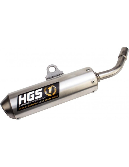 Silencieux alu HGS KTM 85 SX 2004-2017 Husqvarna 85 TC 2016-2017