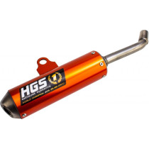 Silencieux alu orange HGS KTM 85 SX 2018-2024