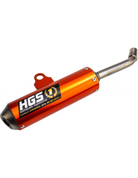 Silencieux alu orange HGS KTM 85 SX 2018-2024