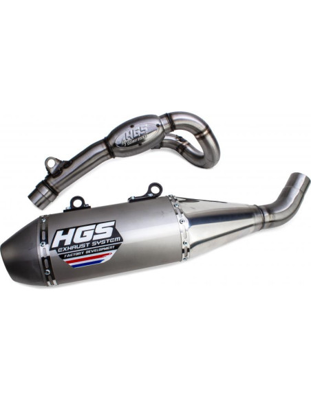 Ligne complète alu HGS Yamaha YZ-F 450 2018-2019