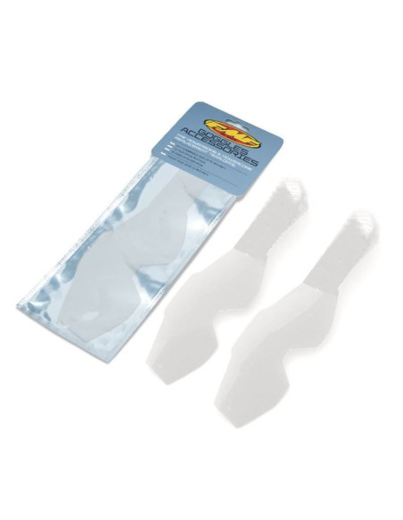 Pack tear-offs laminés 2 x 7 pour masque cross FMF Powerbomb
