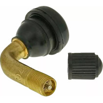 Valve de pneu coudée 101 OCTANE universelle