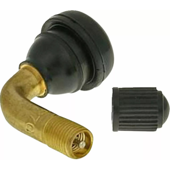 Valve de pneu coudée 101 OCTANE universelle