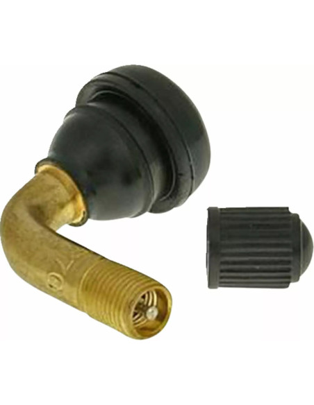 Valve de pneu coudée 101 OCTANE universelle