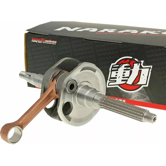 Vilebrequin NARAKU Aprilia/Benelli/Italjet/MBK/Yamaha 100cc