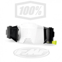 Système roll off complet pour masque cross FMF Powerbomb et Powercore Adulte