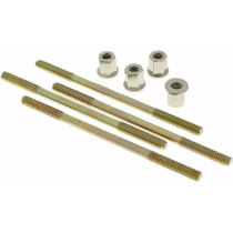Goujons et écrous moteur M6 NARAKU Aprilia/Derbi/Gilera/Honda/Hyosung/Italjet/Kawasaki/Peugeot/Piaggio/Vespa 50cc