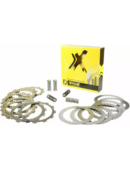 Kit Embrayage Complet disques lisses garnis ressorts PROX HONDA 250 CRF R 2018-2019