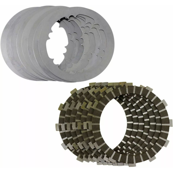 Kit disques embrayage lisses et garnis DP BRAKES Husqvarna 85 TC KTM 85 SX GAS GAS 85 MC