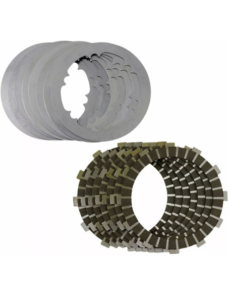 Kit disques embrayage lisses et garnis DP BRAKES Husqvarna 85 TC KTM 85 SX GAS GAS 85 MC