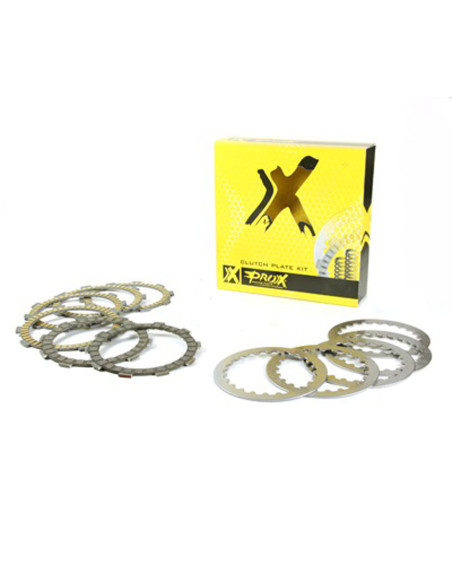Kit disques lisses/garnis embrayage complet PROX KTM 85 SX 2003-2017 HUSQVARNA 85 TC 2014-2017