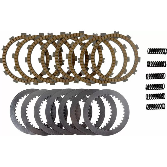 Kit disques d'embrayage garnis avec lisses acier PROX Yamaha 250 YZF 2019-2026