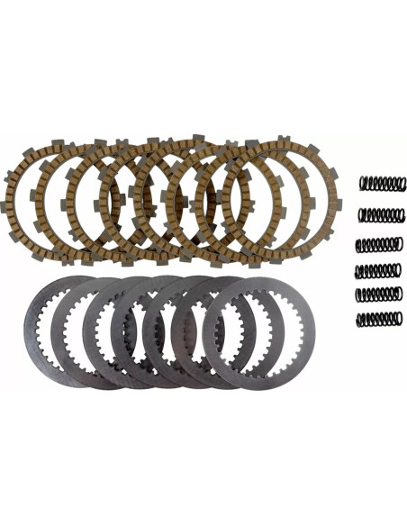 Kit disques d'embrayage garnis avec lisses acier PROX Yamaha 250 YZF 2019-2026