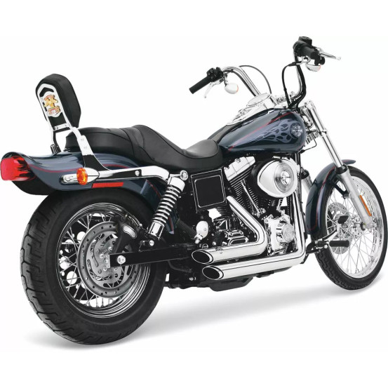 Ligne complète Shortshots VANCE & HINES - Harley Davidson 1340 Dyna Low Rider/Wide Glide 1993-1998 Super Glide 1996-1999 1450..
