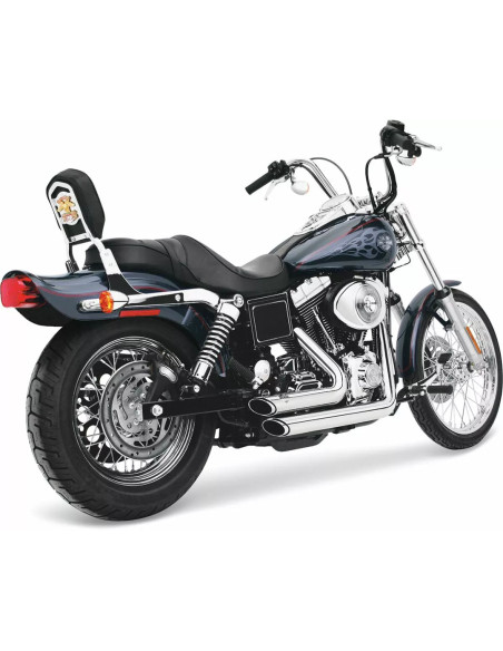 Ligne complète Shortshots VANCE & HINES - Harley Davidson 1340 Dyna Low Rider/Wide Glide 1993-1998 Super Glide 1996-1999 1450..