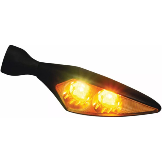 Clignotant Universel Noir LED Kellermann (unité)