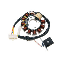 Stator d'allumage alternateur 101 OCTANE MuZ 125 Moskito Sym 125 Fiddle/Megalo/Orbit/Simply/Symphony/VS/X'Pro 150 Fiddle/Symp..