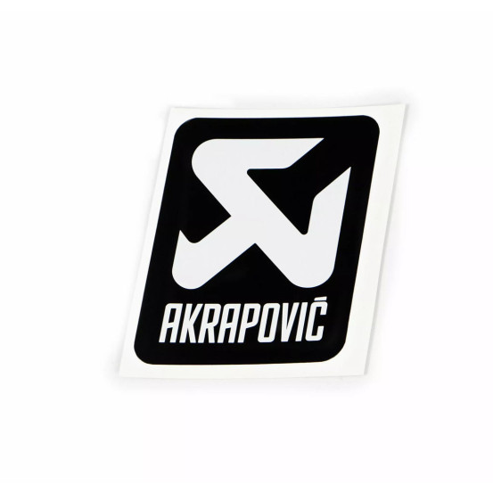 Autocollant de silencieux AKRAPOVIC 75mm