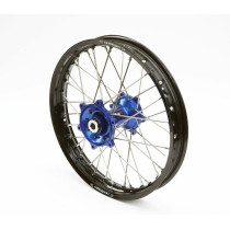 Roue arrière complète ART (19x2.15) KTM/Husqvarna Jante Noire / Moyeu Bleu