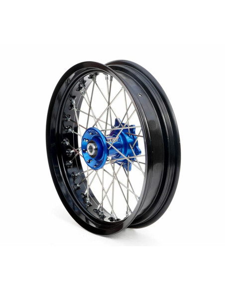 Jante avant complète supermotard 17x3.50 ART - YAMAHA 125/250 YZ