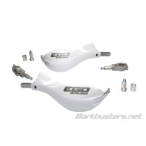 Kit protège-mains BARKBUSTERS Ego montage 2 points embout de guidon droit Ø22mm - Blanc
