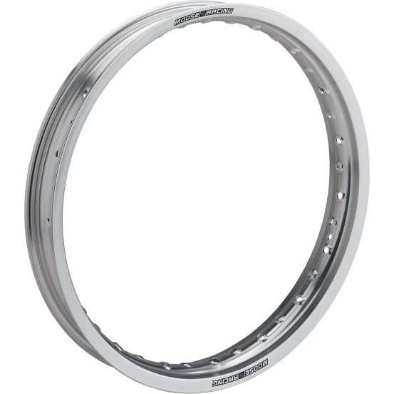 Cercle de jante moose racing 18x2.15 Argent 32 trous