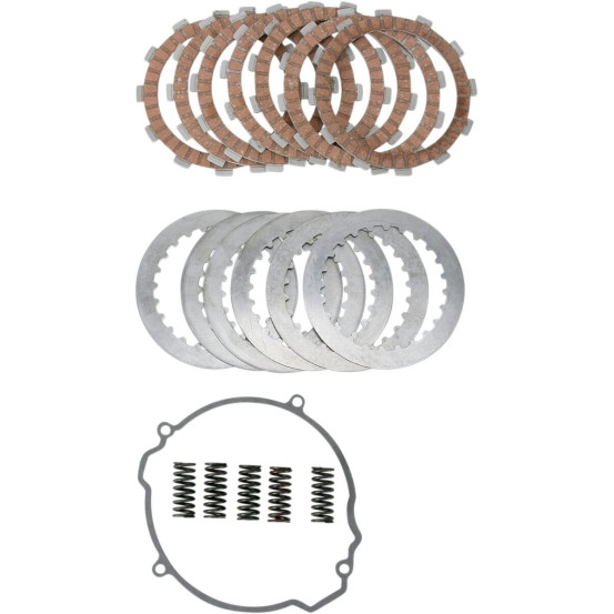 Kit disques garnis lisses ressorts d'embrayage Moose Racing Husqvarna 125 TC KTM 125 SX/EXC