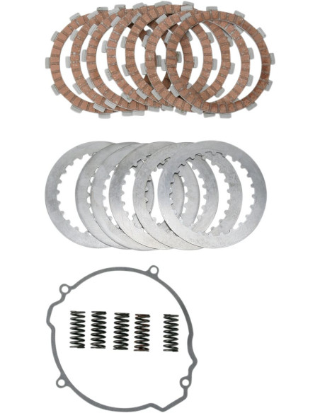 Kit disques garnis lisses ressorts d'embrayage Moose Racing Husqvarna 125 TC KTM 125 SX/EXC