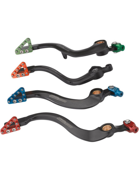Pédale de frein Moose Racing HONDA 250 CR 2002-2007 Noir/Rouge