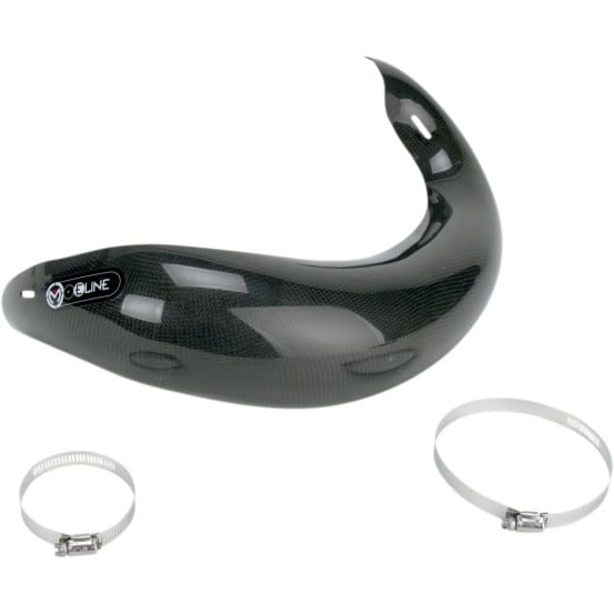 Protection carbone Moose Racing pour pot Origine Yamaha 250 YZ 2005-2021