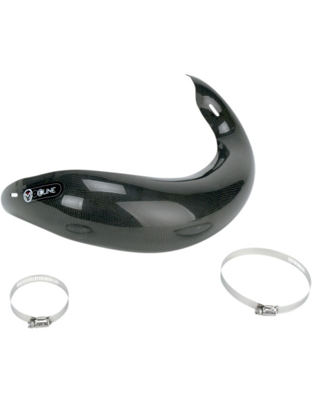 Protection carbone Moose Racing pour pot Origine Yamaha 250 YZ 2005-2021