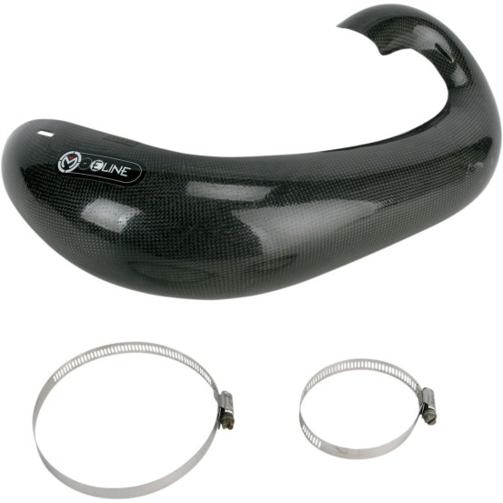 Protection carbone Moose Racing pour pot FMF Gnarly KTM 200 EXC 2006-2015