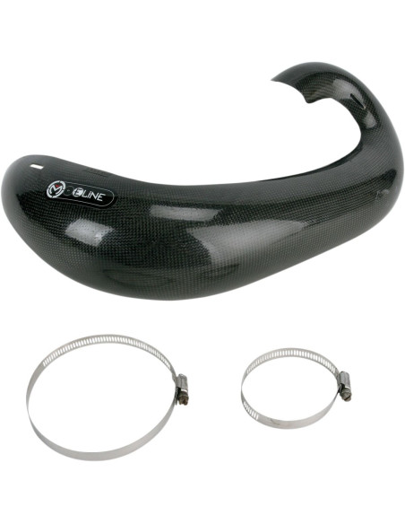 Protection carbone Moose Racing pour pot FMF Gnarly KTM 200 EXC 2006-2015