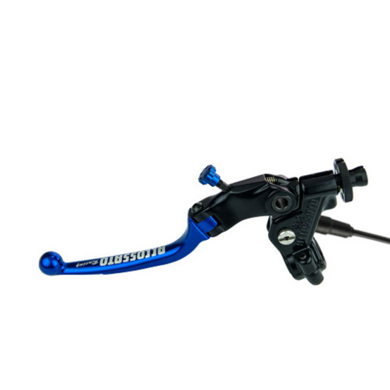 Levier d'embrayage repliable RST + cocotte ACCOSSATO - Vert - Capteur inclus - Empattement 34mm