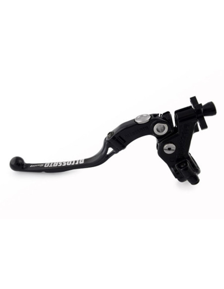 Levier d'embrayage repliable RST + cocotte Racing ACCOSSATO - Noir - Empattement 29mm