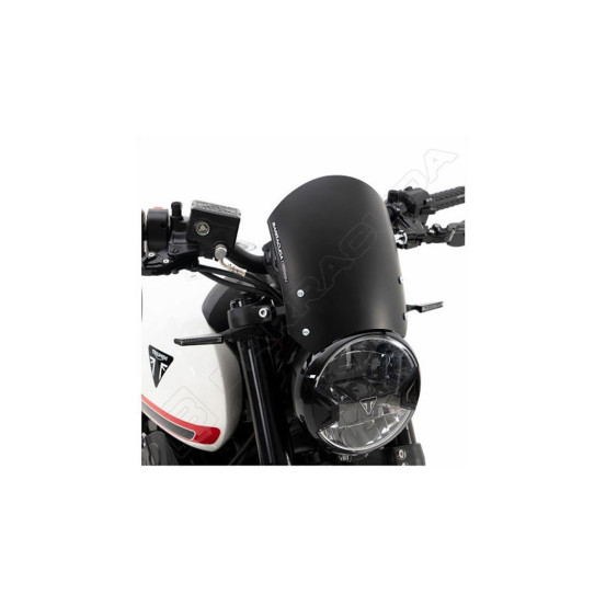 Saute vent BARRACUDA CLASSIC aluminium Triumph Trident 660 2021 Noir