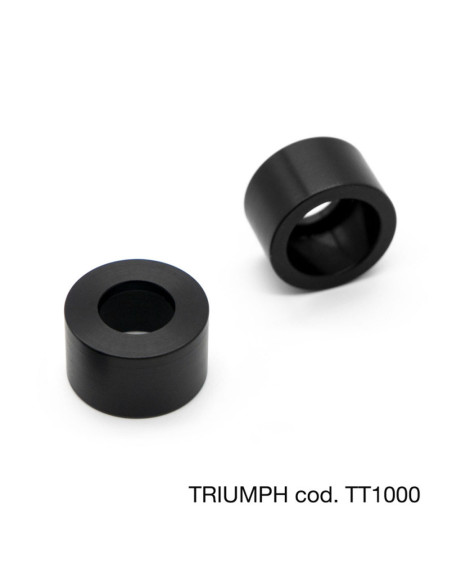 Adaptateurs Embout Guidon BARRACUDA Triumph Street Twin 2015-2020 Bonneville 2016-2019