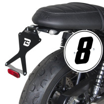 Support de Plaque BARRACUDA Triumph Street Twin 2015-2020