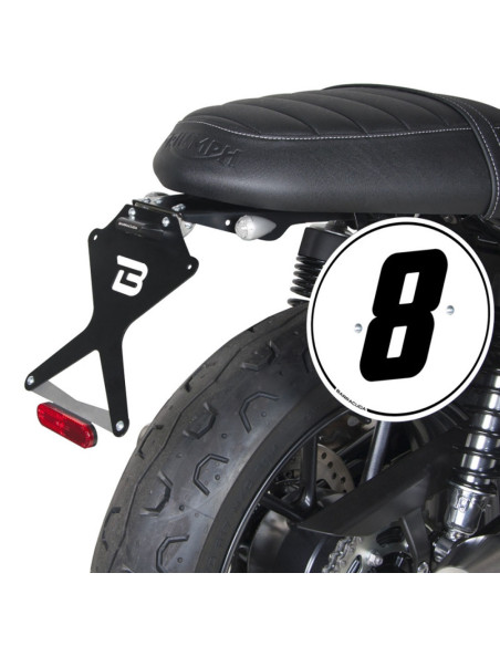 Support de Plaque BARRACUDA Triumph Street Twin 2015-2020