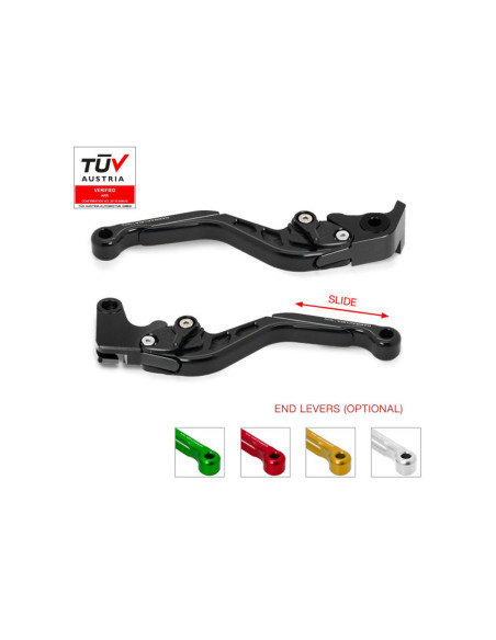 Kit Leviers Frein/Embrayage BARRACUDA Yamaha 600 FZ6 N/S 800 FZ8 N 1000 FZ1 N XJ6