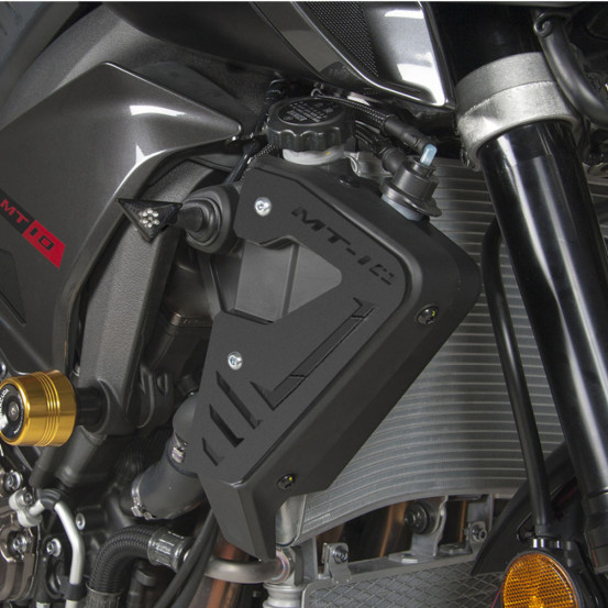 Ecopes Radiateurs BARRACUDA Yamaha 1000 MT-10 2016-2020 noir