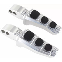 Jeu de repose pieds et adaptateurs GILLES TOOLING - Argent - BMW F 850 GS 2019-2020 Adventure 2019-2020 R 1200 GS 2013-2018 A..