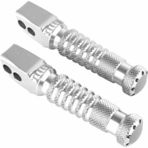 Jeu de repose pieds et adaptateurs GILLES TOOLING - Argent - BMW F 900 R 2020-2021 R 1200 NineT 2014-2020 Pure/Racer/Urban GS..