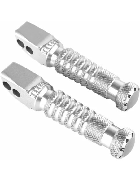 Jeu de repose pieds et adaptateurs GILLES TOOLING - Argent - BMW F 900 R 2020-2021 R 1200 NineT 2014-2020 Pure/Racer/Urban GS..