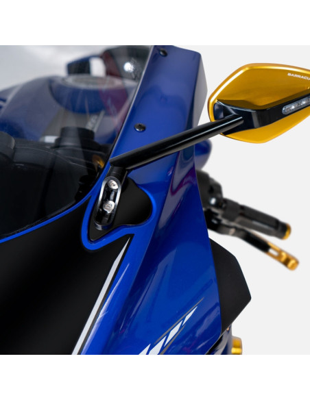 Adaptateurs Rétroviseurs BARRACUDA Yamaha 600 R6 2017-2020