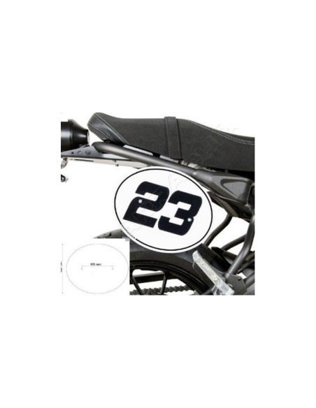 Kit Support Numero BARRACUDA Yamaha XSR 700