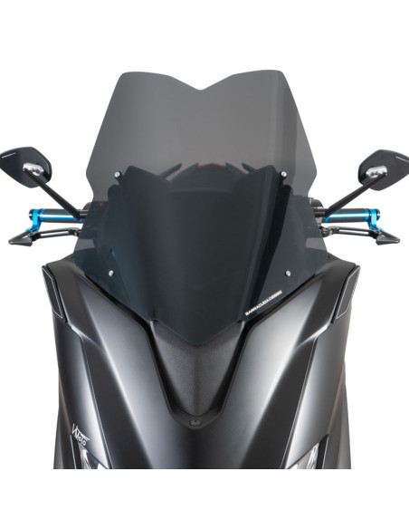 Saute vent AEROSPORT BARRACUDA YAMAHA T MAX 2017-2021 Noir clair