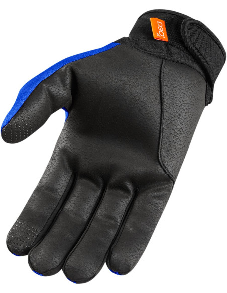 Gants moto Icon Anthem 2 - Bleu 11 - XXL